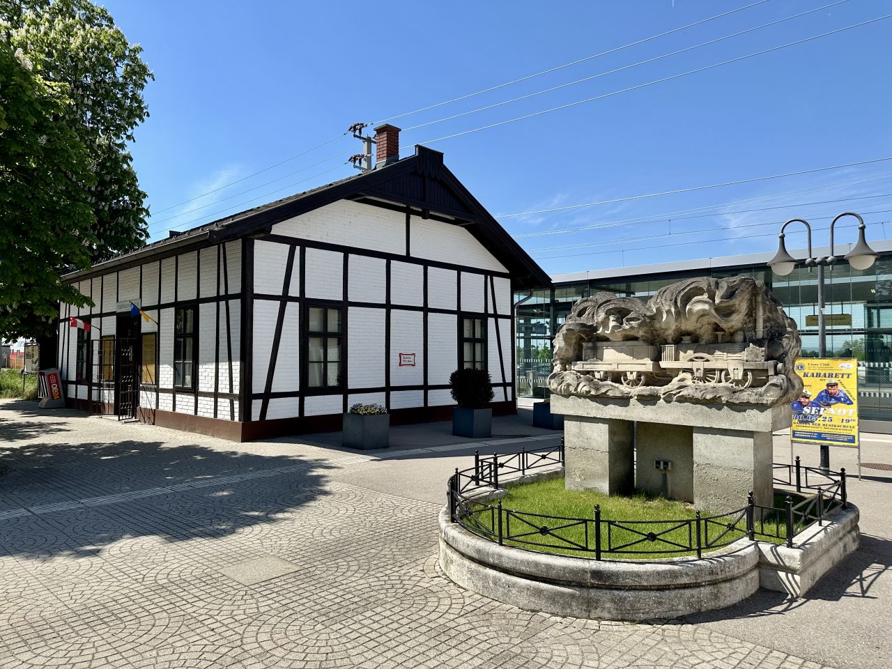 Eisenbahnmuseum Deutsch-Wagram, Aussenaufnahme